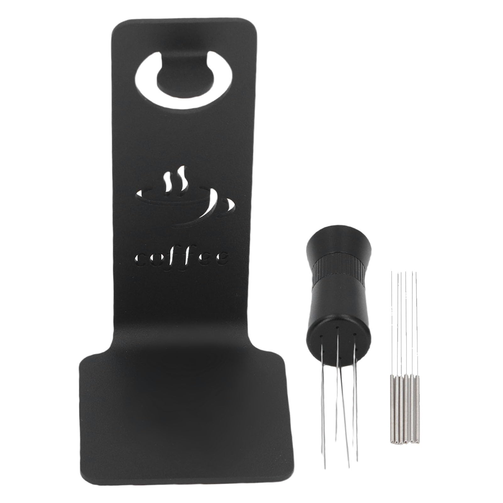 Outil de distribution de café agitateur magnétique réglable et aiguilles inox expresso