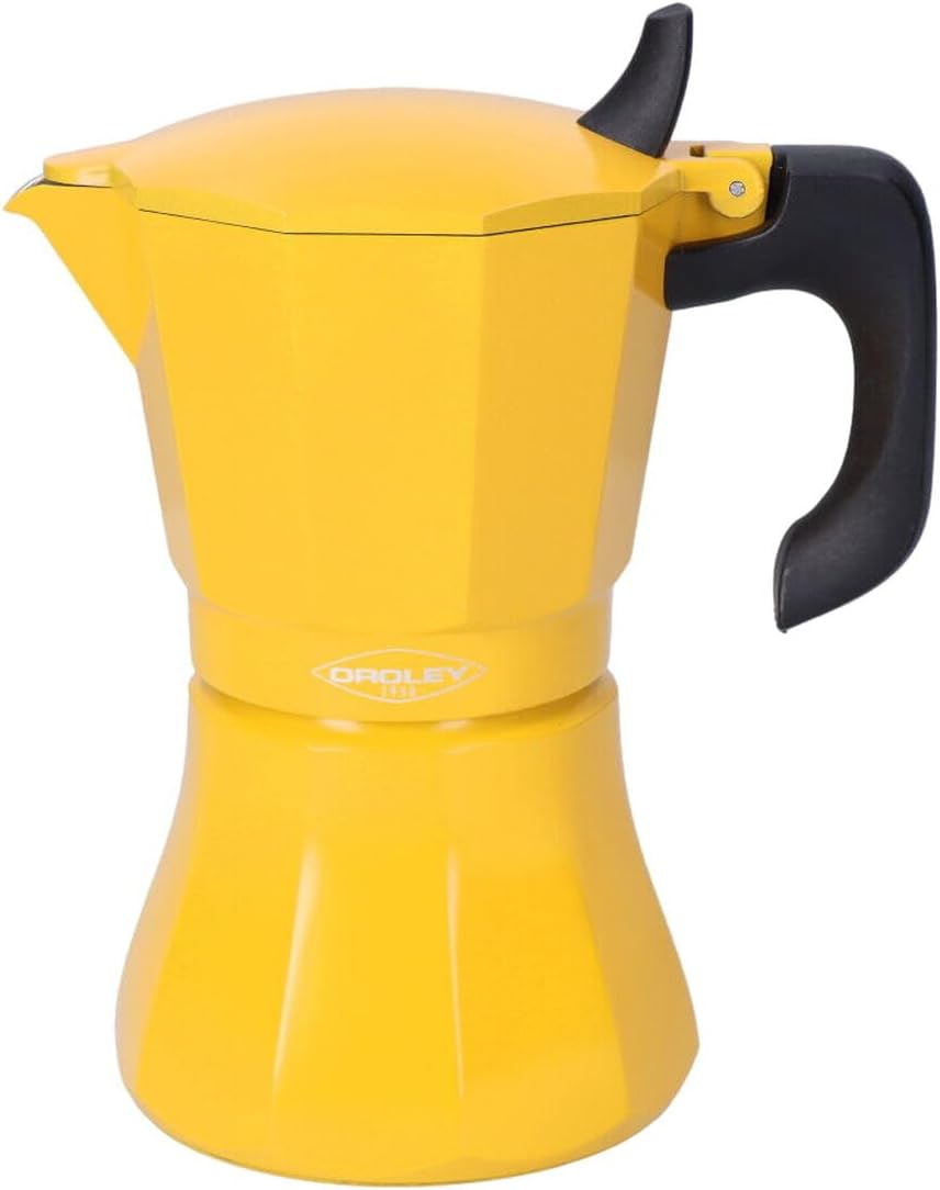 Petra Mustard Italian Coffee Maker 6 Cups
