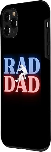 Vista 32 de iPhone 11 Rad Dad Snowboarder 80's Style Rad Dad Case