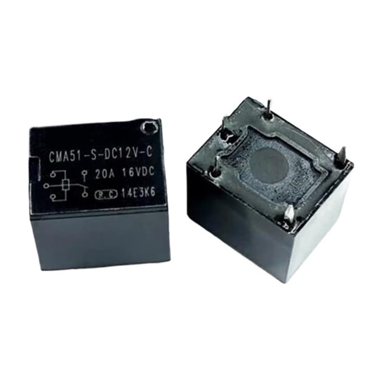 Relais CMA51-S-DC12V-C réparer panne circuit 12V 20A 5PIN