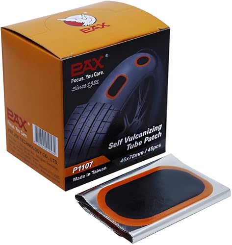 Miniatura 8 de PAX 96 piezas de parches de tubo interior ovalados de 0.945 x 1.378 in, parche de reparación de neumáticos planos para bicicleta, bicicleta,
