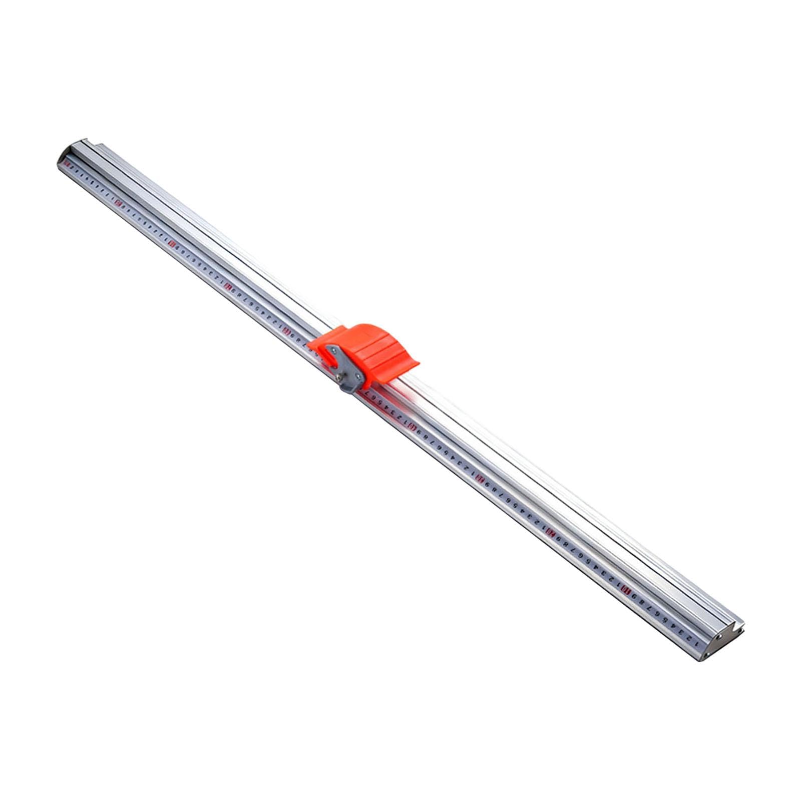 Colcolo Manuelles Schneidelineal, Schneidepositionierungslineal, praktischer manueller Papierschneider aus Aluminium für PVC-Fotopapier, 100cm