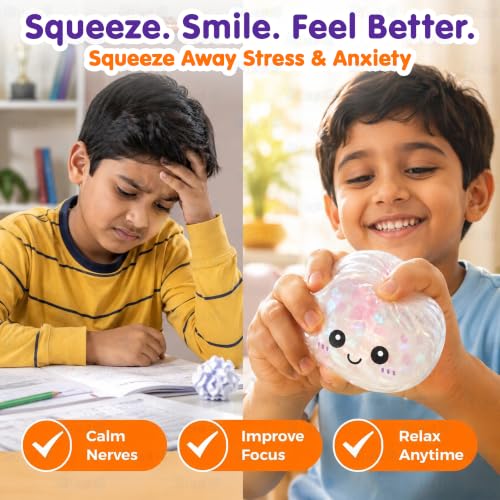Kidology Dumpling Squishy Toy, Random Colour Pack of 1 - Image 7
