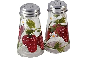 Grant Howard 53008 Strawberries Salt and Pepper Shakers, Set of 2 per...