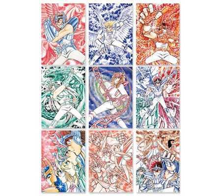 Amazon.co.jp: 聖闘士星矢 イラスト ポスター コレクション BOX 全9種