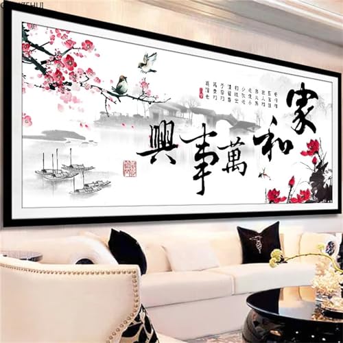 Grand Diamond Painting 30x70cm | Une Toile Scintillante Haute Qualité pour la Maison