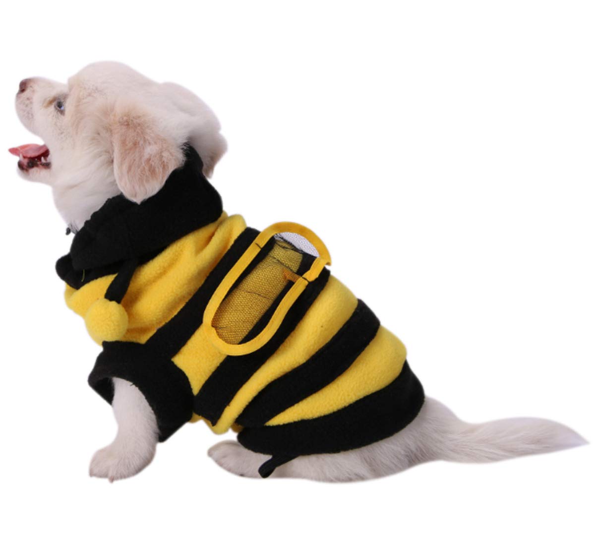 Ranvi Dog Bee Costume Pet Cute Hoodies Puppy Clothes Cat Bumblebee for Small and Medium Dog(XL), X-Large - Image 2