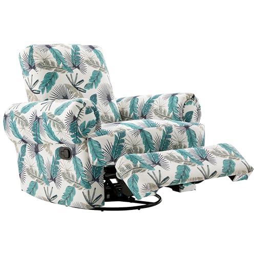 Sillón Reclinable Chenille Verde Menta miniatura 4