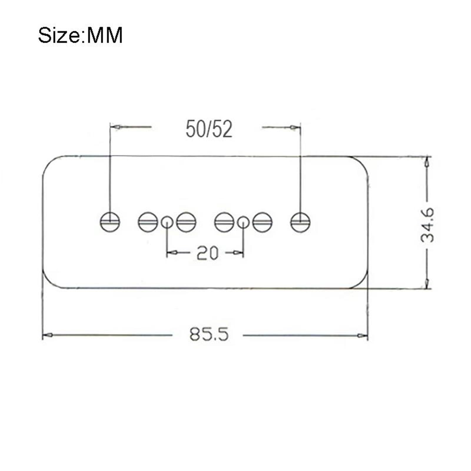 Pastillas Pickups Set Pastilla De Doble Bobina Para Guitarra Eléctrica Humbucker Silenciosa Alnico 5 P90 Estilo 6K 9K(K)
