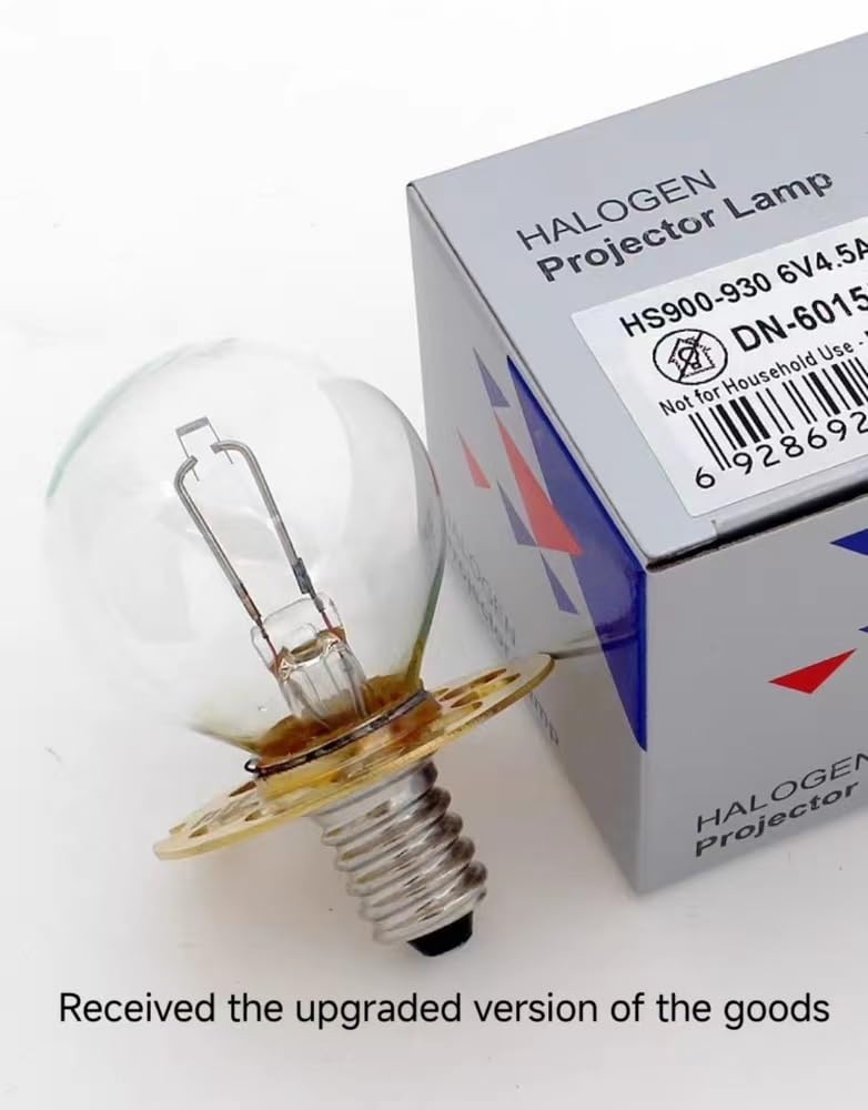 HS900-930 6V 4.5A 27W 9 Trous E14 Ampoule à Incandescence ophtalmique 6V4.5A HAAG Streit HS 900-930 Lampe à Fente for Microscope