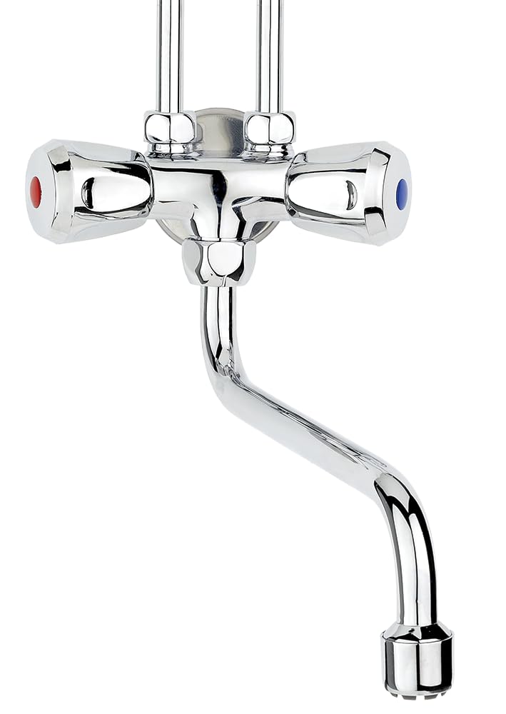 Thermoflow THERMOFLOWSETO Kit Chauffe-Eau de 5 litres avec Robinet QMIX10, Blanc