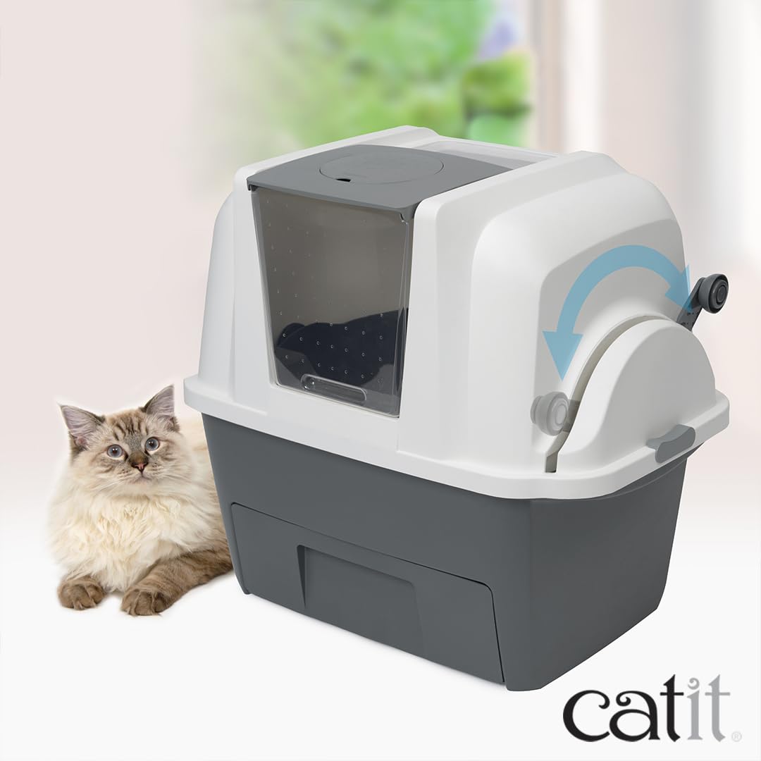 Catit Smartsift - Bandeja Sanitaria Automática, gris