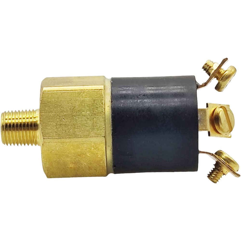 XYZIL 1/8" NPT Male SPDT Falling 15 PSI Engine Low Pressure Switch ...