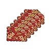   CF-Home-Camille-Cotton-Reversible-Machine-Washable-Quilted-Vintage-Design-Placemat-Set-6-Floral-Fall-Autumn-Harvest-for-Kitchen-Dining-Table-Decor-Decoration-Rectangular-Placemat-Set-of-6-Burgundy