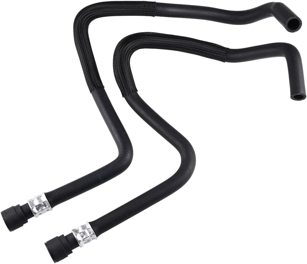 Heater Outlet & Inlet Hose Compatible with Chevrolet Cheyenne Silverado 1500 2500 2014-2018, Compatible with GMC Sierra 1500 2014-2019, Replace 23126443 23126442