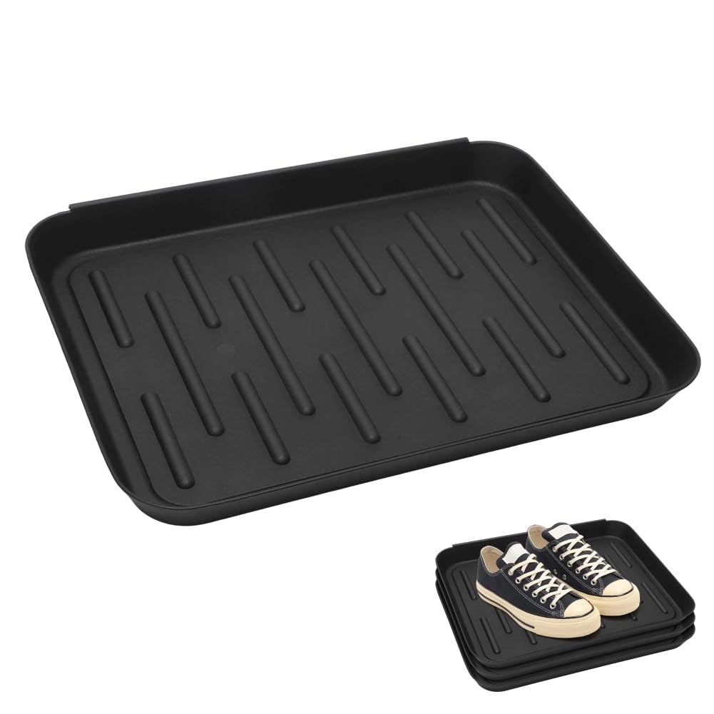 Wapasezyar 3 STK Schuhtablett, Kleine Schuhwanne Schuhmatte