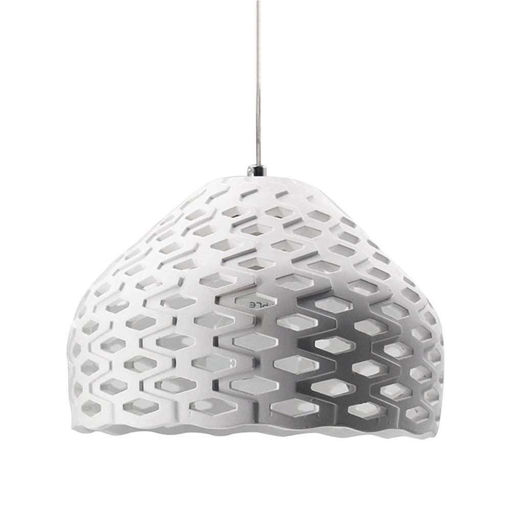 Lámpara de techo Honeycomb moderna con altura ajustable de 2m y luz difusa para comedor