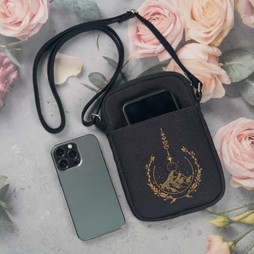 CMNIM Fantasy Novel Merch City of Book Mini Crossbody Bag Book Lover Gifts Bookish Gifts for Fantasy Book Lover Merch2