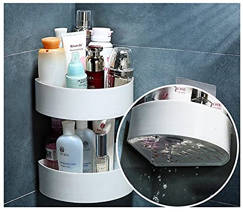 MorivaHomes Multipurpose Wall Mount Bathroom Shelf and Rack for Home and Kitchen. Adhesive Sticker Support Without Drilling. (2 Bathroom Corner) (B096QTRG4Q) Amazon Price History, Amazon Price Tracker