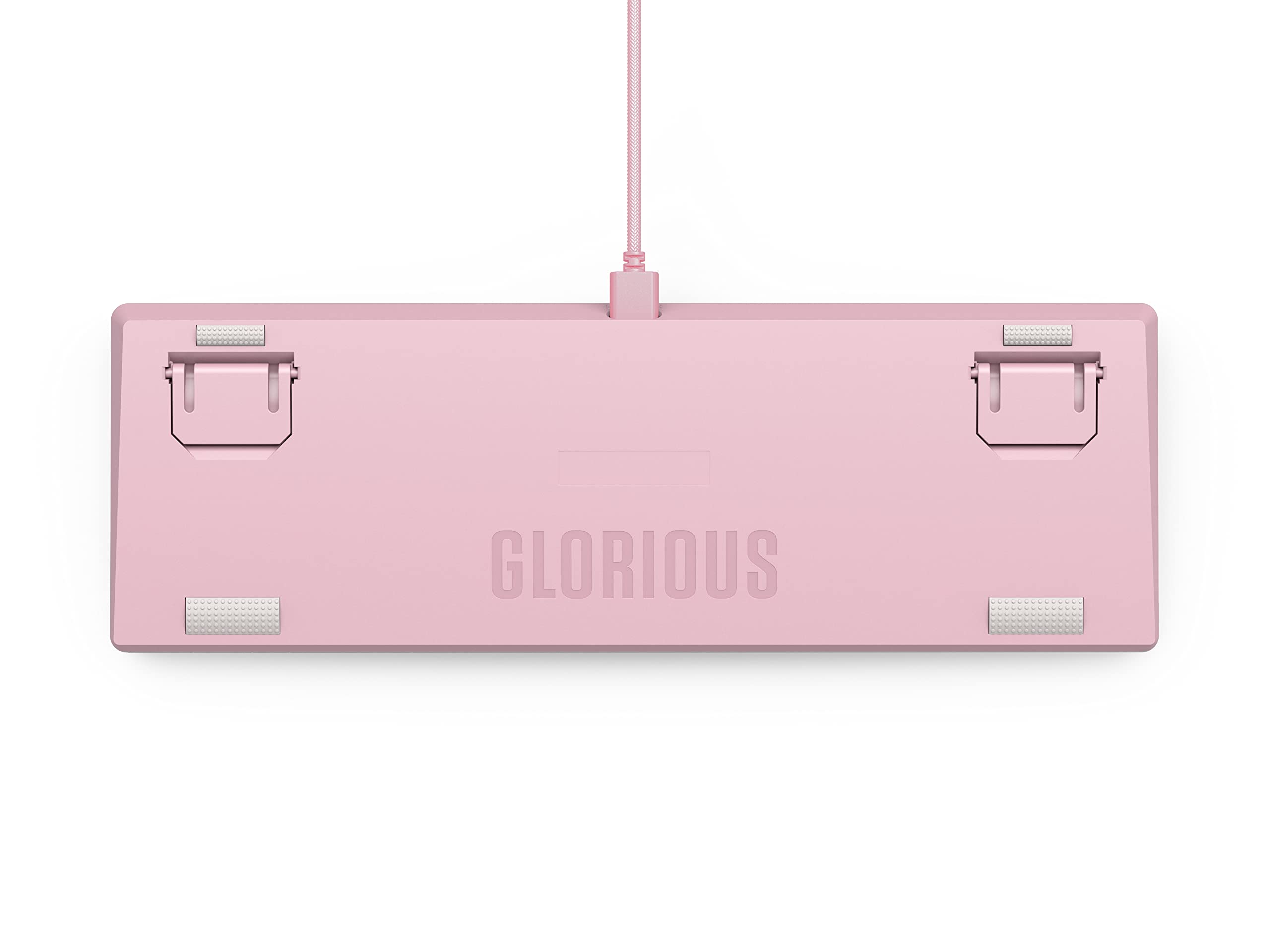 Glorious GMMK 2 - TKL Mechanical Keyboard, Red Switches, Wired, Compact 65% Keyboard - Pink RGB