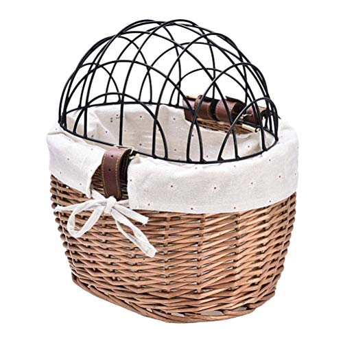 Cestino Portaoggetti Per Bici Bambini 25x15 Cm - Antistante In Plastica, Smontabile Con Cinghie, Regalo