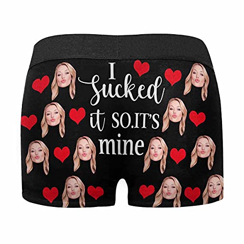 Custom Face Boxer Briefs Shorts Underwear with Photo Picture for Men XS-5XL2
