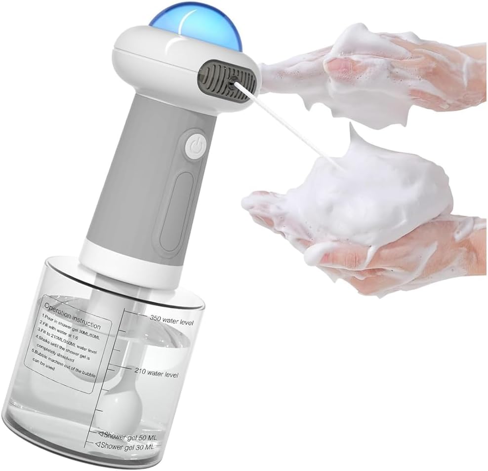 Huudngeje Automatic Foaming Shampoo Dispenser for Dog Electric Dispenser Cat Shampoo Sprayer,Pet Bath Supplies Huudngeje Automatic Foaming Shampoo Dispenser for Dog Electric Dispenser Cat Shampoo Sprayer,Pet Bath Supplies