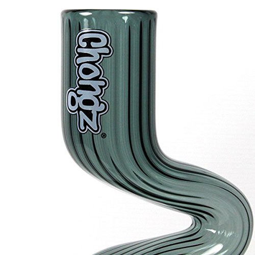 CHONGZ Wicked Wanda Glas Bong Wasserpfeife schwarz 35 cm/Ø 13 cm - 420QUEENZ Bong-Kollektion – Bild 5