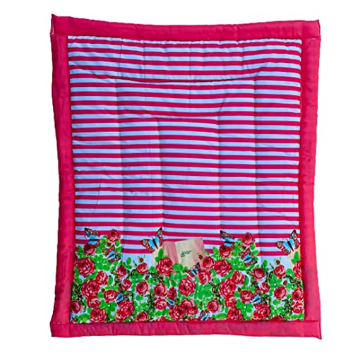 Image of Bedding Mattress for Cotton, Baby Sleeping Bed Set Godari Baby Cradle |Sleeping Mat |Multi Purpose Cushioned Bed |Baby Bed for 0 to 2 Years.