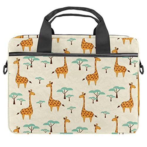 Sacoche ordinateur portable 13-14.5 pouces girafe multicolore de 36.8 cm