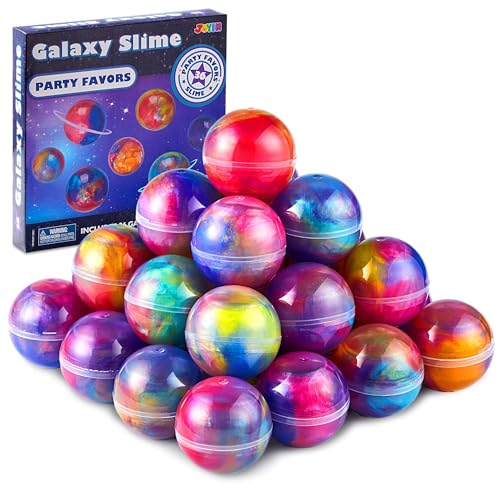 JOYIN Slime Party Favors, 36 Pack Galaxy Slime Ball -...