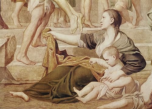 Toile Domenichino Sainte Cécile SERENDIPITP mur vide fixe