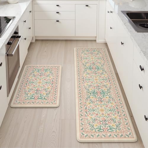 Collive Anti Fatigue Mats for Kitchen Floor, Padded Rugs 17"x59"+17"x29" - image 7