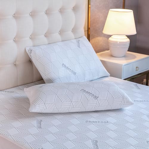 Almohada Espuma Memoria Queen con Carbón Natural miniatura 3