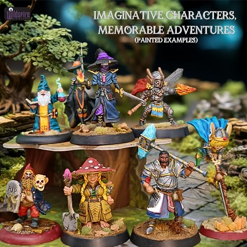 image for Wildspire Spellblades - Hero Player-Characters & NPC for DND Miniature