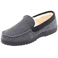 Algopix Similar Product 2 - Mens Comfy  Warm Wool Micro Suede