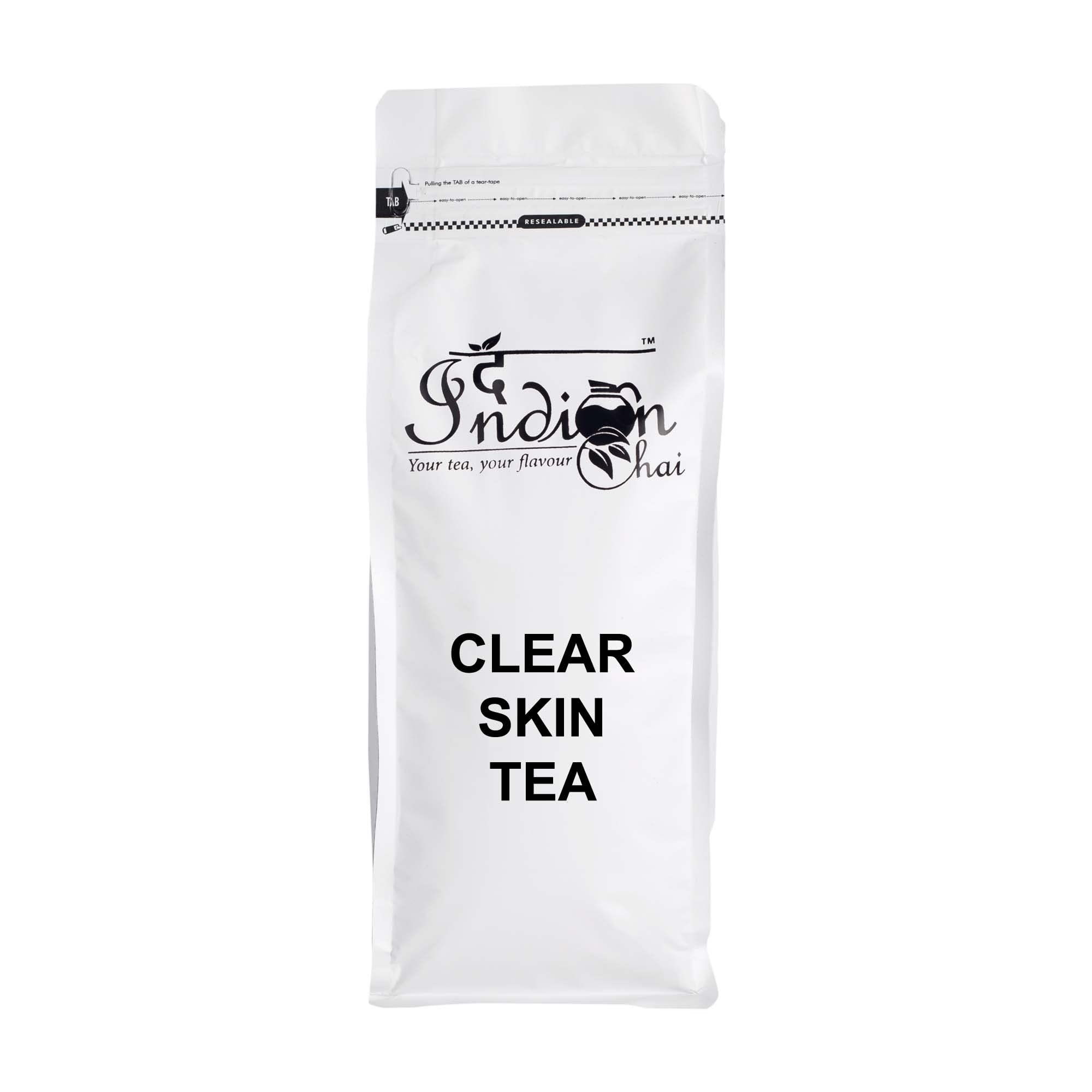 The Indian Chai - Clear Skin Tea 250g with Rose, Chamomile, Lavender Sage for Skin Glow, Natural Beauty Enhancer Herbal Tea (B09GM6MJMV) Amazon Price History, Amazon Price Tracker