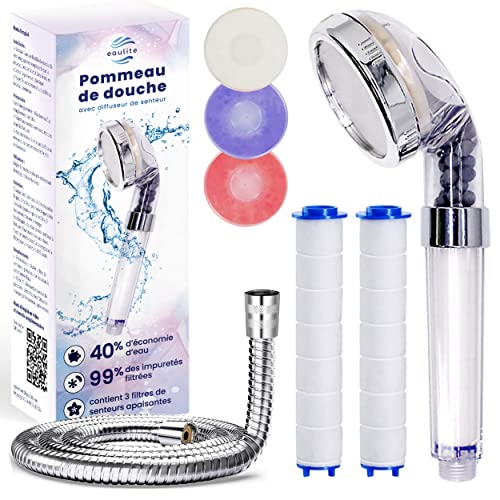 Meilleur Pommeau de douche filtre anti calcaire Avis et Mise à l