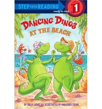Paperback Dancing Dinos at the Beach (Step Into Reading - Level 1 - Quality) (Paperback) - Common Book