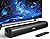 Saiyin 17 inch Sound Bar for Smart TV with Bluetooth 5.3/Optical/Auxiliary, Wall Mountable Soundbar for TV with SUB Out Port, Dual Full-Range Speakers, 40W TV Sound Bar for PC/Gaming/Projectors