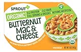 Sprout Organic Baby Food, Toddler Meals, Macaroni Pasta with Butternut Squash Cheese Sauce, 5 Oz Bowl (1 Count)