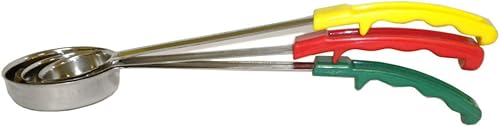 Miniatura 2 de Conjunto de 3 cucharones para control de porción, de 1, 2 y 4 onzas, mangos de color