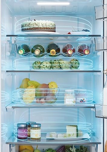 Haier 3D 60 Serie 5 Frigorifero Combinato 3 Porte 414 Litri (289 Frigo + 125 Freezer), Air Surround, Cassetti Accesso Diretto, Wi-Fi App hOn, Classe D, 205 x 59,5 x 66,7 cm (AxLxP), Inox, HTW5620DNMG - 15