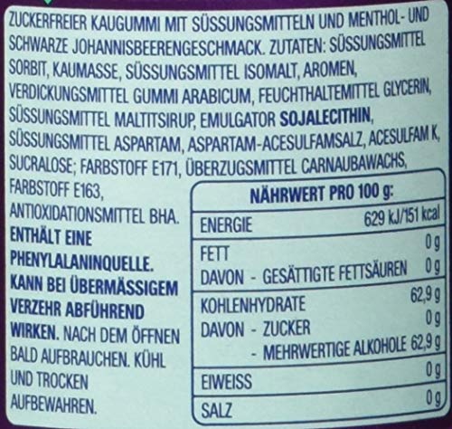 Airwaves Kaugummi | Cool Cassis | Lila, zuckerfrei | (1 x 50 Dragees) - Image 5