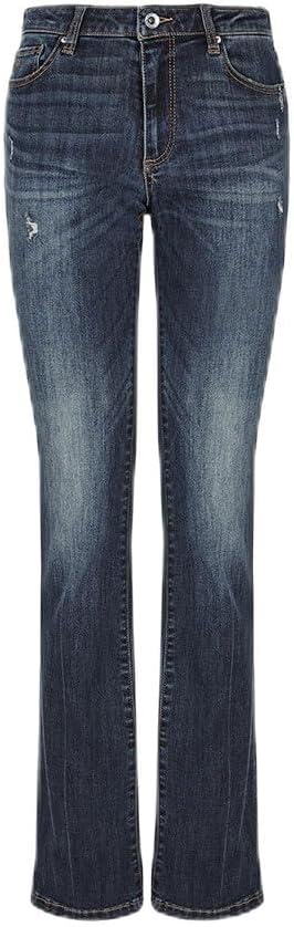 Armani Exchange Women's Super Stretch Cotton Flare Pant Denim