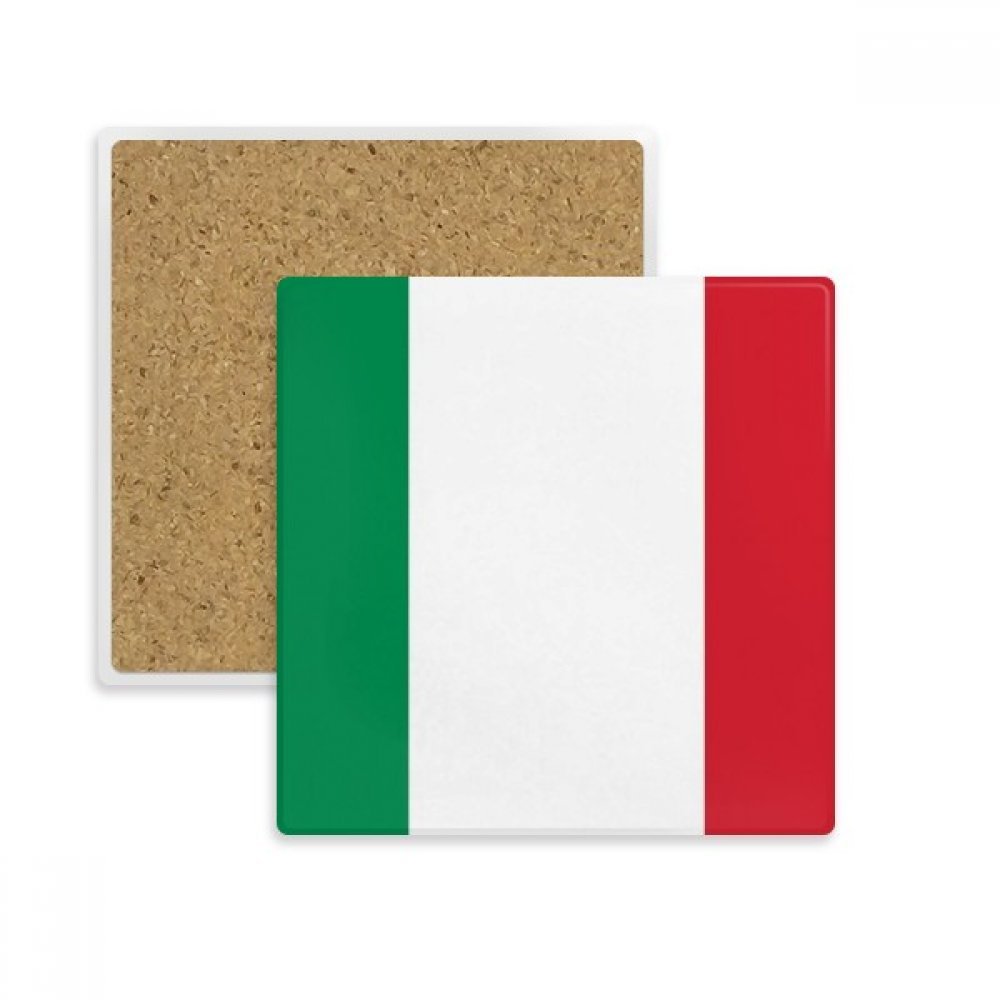 Dessous de verre Italie en pierre absorbante pour tasse et verre multicolore