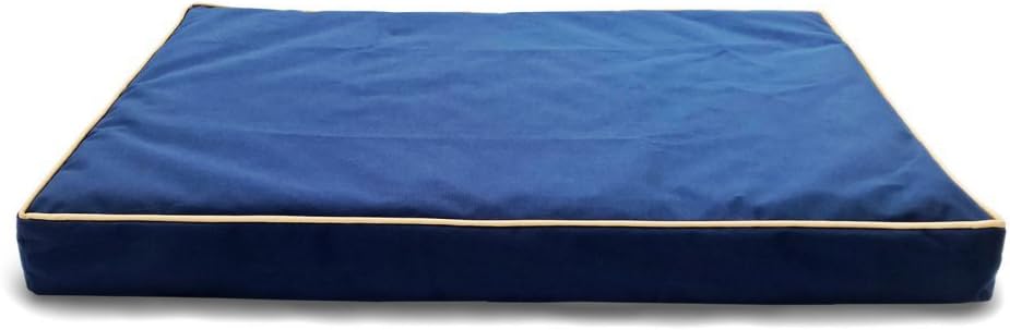 Furhaven Pillow Dog Bed for Medium/Small Dogs w/ Removable Bolsters & Washable Cover - Sherpa & Chenille Sofa - Cream, Medium