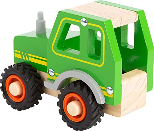 Bavaria Home Style Collection Holz Autos Fahrzeuge Verschiedene Auswahl Traktor, Krankenwagen, Polizei, Baufahrzeug aus… – Bild 3