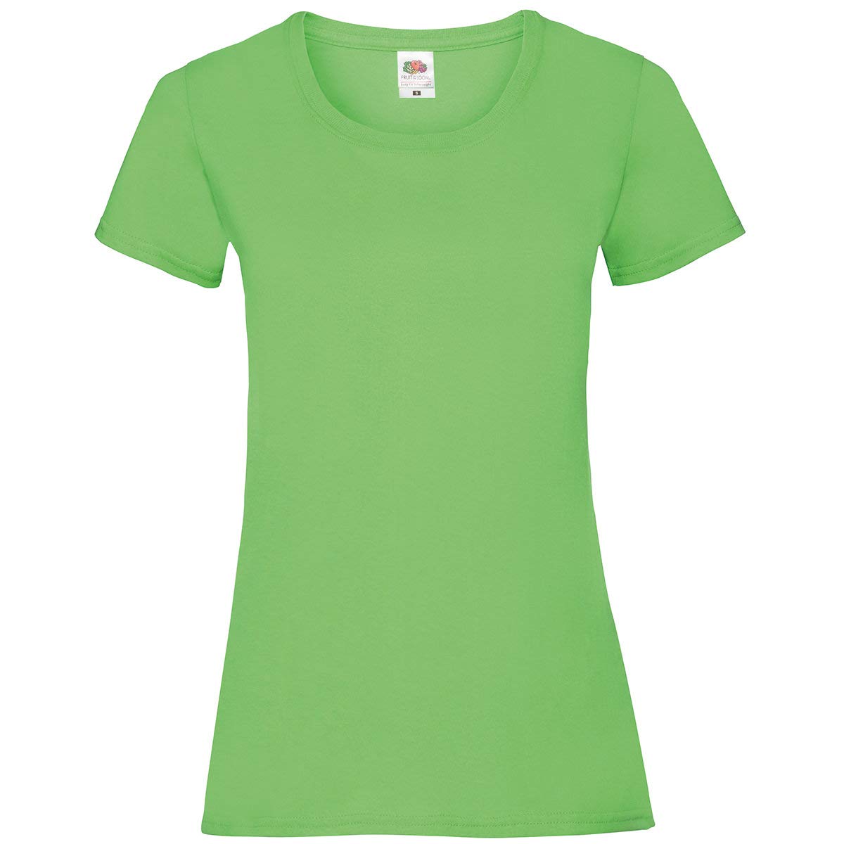 Fruit of the Loom Ladies/Womens Lady-Fit Valueweight Short Sleeve T-Shirt (XS) (Lime)