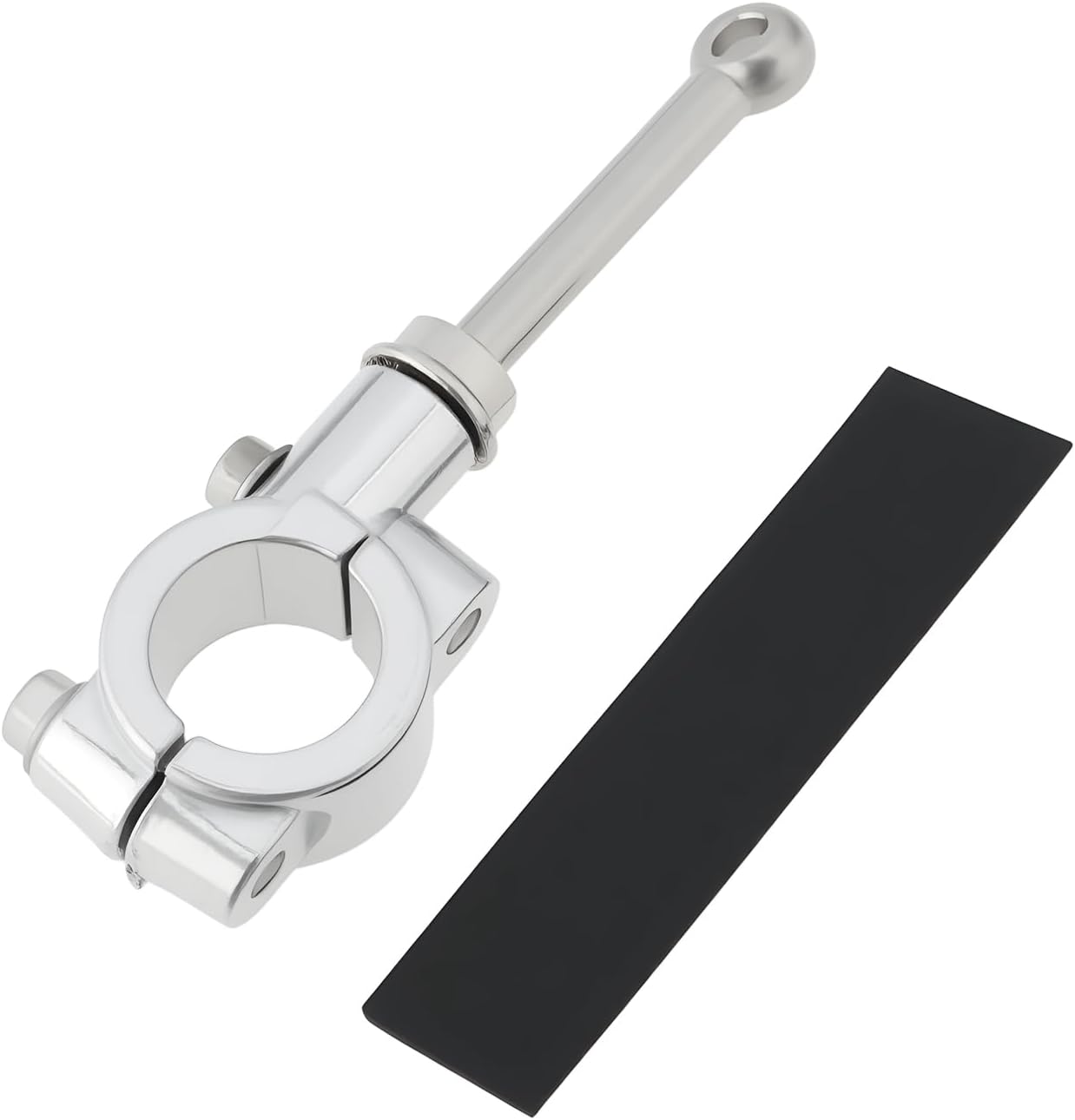 Motorcycle Kickstand Extension Assistant Tool for 20-23mm Side Stand Compatible with Yamaha, Sliver